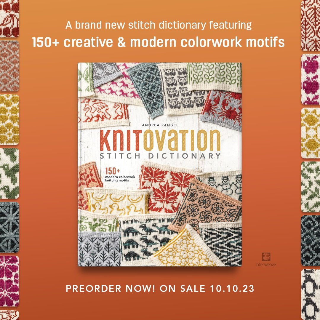 KnitOvation, a New Stitch Dictionary! — Andrea Rangel